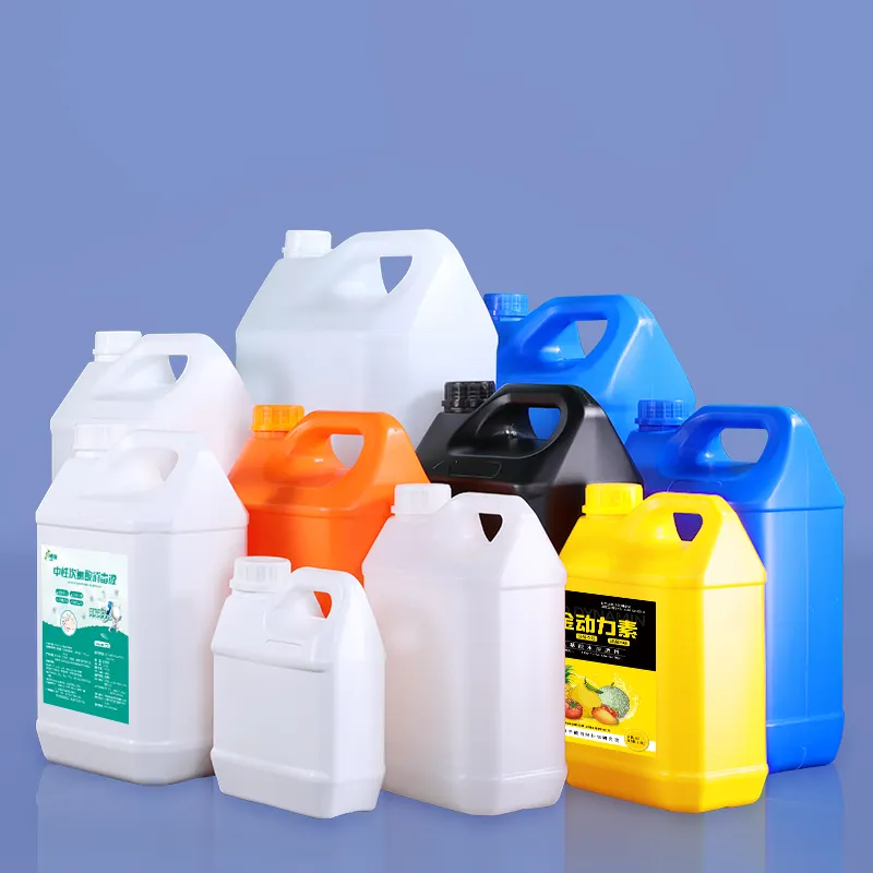 Factory Manufacturer Wholesale High Quality 4L Square Plastic Bucket Paint Container