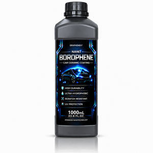 GRAPHONEX NANO BOROPHENE น้ำยาเคลือบเซรามิกสำหรับรถยนต์ 1000 มล. ป้องกันรอยขีดข่วน กันน้ำได้ดีเยี่ยม ป้องกันรังสียูวี ทนทาน - Product Image 1
