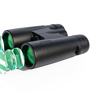 Binoculares HD 12x42, gran oferta, lente <span class=keywords><strong>de</strong></span> prisma Bak4, binoculares potentes impermeables para adultos, <span class=keywords><strong>precio</strong></span> <span class=keywords><strong>de</strong></span> fábrica OEM con binoculares <span class=keywords><strong>de</strong></span> pesca - Product Image 3