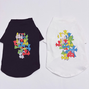 Camiseta <span class=keywords><strong>de</strong></span> Verano para Perros Pequeños y Medianos, Estilo Francés, para Bulldog, Corgi, Maltese, Nueva Tendencia en <span class=keywords><strong>AliExpress</strong></span> - Product Image 1