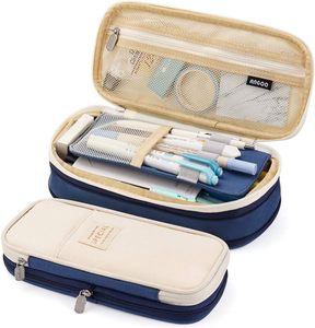 Étui à crayons et stylos grande capacité pour l'école et le bureau, sans fermeture, organisateur de rangement haute capacité - Product Image 4