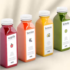 Hoja de etiquetas de lámina de oro PP impermeable de estilo de dibujos animados, etiquetas directas térmicas sensibles a prueba de manipulaciones, embalaje de olla de miel - Product Image 3