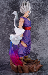 Vente en gros 37.5cm Figurine lumineuse créative Modèle en boîte Cadeaux Dragon Balls Artisanat Version cape Dieu blanc Gohan Anime Figure - Product Image 5