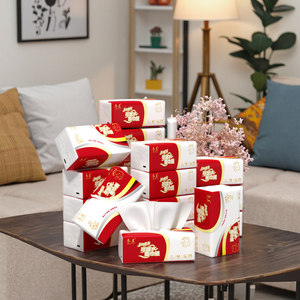 <span class=keywords><strong>Mouchoirs</strong></span> en papier doux pour le soin de la peau, pour le bureau, l'hôtel, la maison, la voiture, utilisation quotidienne - Product Image 2