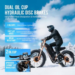 Vélo électrique tout-terrain professionnel 250W, vélo à assistance électrique idéal pour les aventures hors route et les trajets en ville - Product Image 3