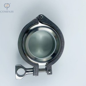 DN15 TC34MM SS304 ABRAZADERA SANITARIA DE ACERO INOXIDABLE con VISOR - Product Image 1