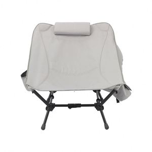 Nouvelle conception de chaise de camping pliable portable de plage en aluminium ultraléger surdimensionnée pour l'extérieur avec sac de rangement - Product Image 1