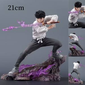 Nuovo 21cm Anime Jujutsu Kaisen Okkotsu <span class=keywords><strong>Yuta</strong></span> cartone animato Anime statua con luce PVC Action Figure bambola collezione - Product Image 3