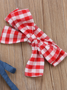 Productos de Ropa Infantil Importados de China, Conjunto de Top y Ropa Interior de Mezclilla para Niñas - Product Image 5