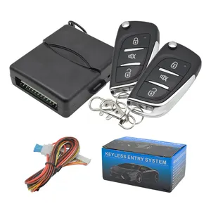 Alarma de seguridad universal para coche, control remoto central para cerradura de puerta, controlador de entrada sin llave