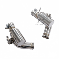 Système d'échappement en acier inoxydable pour Ferrari 296 GTB V6 3.0T 2021- Échappement Valvetronic de haute qualité, son racing