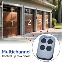 Télécommande universelle multifonction à code fixe et code tournant (60 marques) pour porte de garage et contrôle d'accès automobile, 280-860 MHz - Offre Spéciale