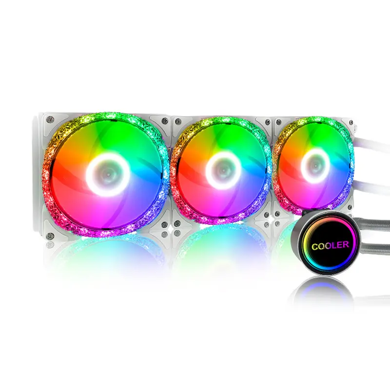 Pc Radiator Water Cooled Heat Sink Computer Cooling 120mm Rgb Fan Cooler Cpu Liquid Cooling System For Pc