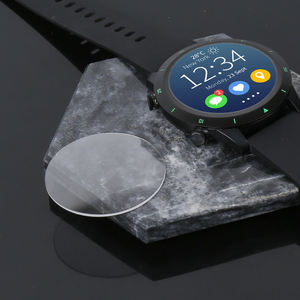 Verre de montre en saphir transparent personnalisé en usine, diamètre 3,8 cm, surface polie, fonction anti-rayures, zone centrale surélevée - Product Image 2