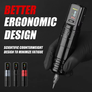 Máquina de Tatuaje Inalámbrica Profesional XNET <span class=keywords><strong>Vipera</strong></span> con Motor Potente de 2400 mAh y Carrera Ajustable de 2.4-4.2 mm para Artistas del Tatuaje Corporal - Product Image 6
