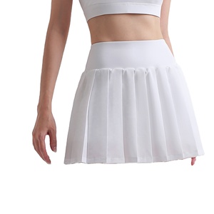 Couleur unie Sexy Fitness Yoga Sports Slip Dress Short Tennis Shorts Filles Respirant Coton Sublimation Avec Poches Adultes - Product Image 2