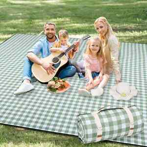 Foldable <b>Outdoor</b> Beach <b>Mat</b>, Tourist Park, Garden, Grassland, Play, Waterproof Picnic, Camping Blanket - Product Image 2
