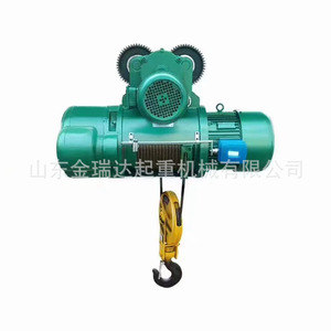 Wire Rope Electric <b>Hoist</b> 10 Ton 220 V Remote Control Steel Construction Lift - Product Image 1