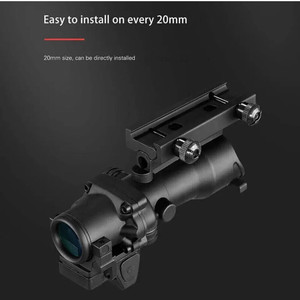 4x32 ACO Optic <strong>Scope</strong> Fiber Red Illuminated Optic Sight With Red Dot Sight - Product Image 6