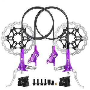 Kit <span class=keywords><strong>de</strong></span> Frenos <span class=keywords><strong>de</strong></span> Disco Hidráulicos para Bicicleta Eléctrica HOSH, Pastillas <span class=keywords><strong>de</strong></span> Acero para Bicicleta <span class=keywords><strong>de</strong></span> Montaña <span class=keywords><strong>MTB</strong></span> BMX - <span class=keywords><strong>Componentes</strong></span> <span class=keywords><strong>de</strong></span> Freno Duraderos - Product Image 1