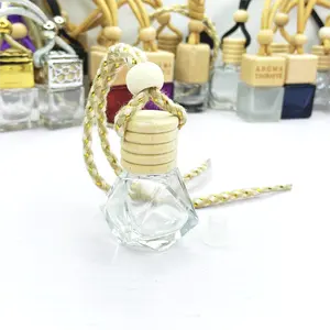 Empty Ball Shape Low Price Professional Custom 5ml 6ml Hanging Car Reed  Diffuser Bottle