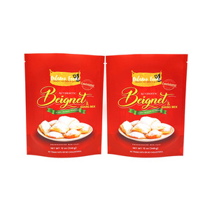 Emballage de riz <span class=keywords><strong>bomba</strong></span> pour aliments biologiques à fenêtre d'impression personnalisée bon marché sac d'emballage de riz debout en plastique transparent transparent - Product Image 2