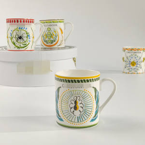 Mug en céramique Mosh pour café, eau, lait avec couvercle, pour le bureau, la maison, le bureau, cadeau de fête féerique - Product Image 5