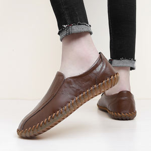 Nuovi Mocassini Formali da Uomo Fatti a Mano, Taglie Grandi 46 <span class=keywords><strong>47</strong></span>, Alta Qualità, Scarpe Piatte, Fabbrica di Guangzhou, Marchio OEM - Product Image 5