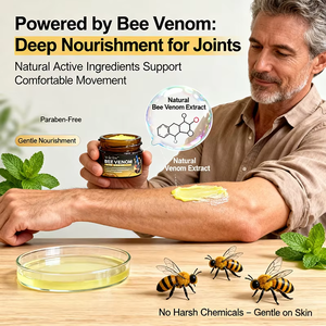 Crème de soin des articulations au venin d'abeille de marque privée, venin d'abeille de <span class=keywords><strong>Nouvelle</strong></span>-Zélande, crème de massage corporel professionnelle pour soulager les muscles et apaiser les os - Product Image 2
