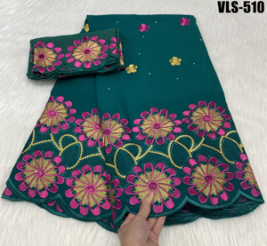 Vestido De Noiva Roxo Lafaya Lace Africano Swiss Voile Tecido De Renda Francês Africano Tule Mulheres Vestuário Kanuri Vestir - Product Image 4