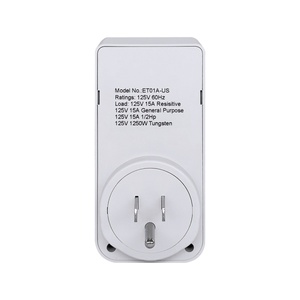 Tùy chỉnh hàng tuần kỹ thuật số hẹn giờ chuyển đổi ổ cắm chúng tôi thời gian tiêu chuẩn kiểm soát chuyển đổi cho nhà kính làm bằng nhựa - Product Image 3