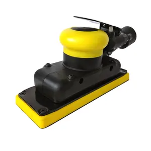 70*198Mm Hight Efficiency Pneumatische Vierkante Grinder Air Orbital Sander Tool Voor Polijstmachine Auto Vierkante Pneumatische Slijpen