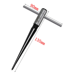 Escariador manual cónico de 5-16 mm con vástago <span class=keywords><strong>redondo</strong></span> para trabajar la madera, herramienta de avellanado y abocardado para taladro eléctrico con vástago hexagonal - Product Image 6