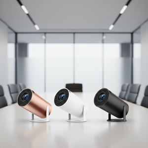 Projecteurs intelligents portables de haute qualité Wifi Bt 3d Video Electric Focus 11.0 Android 11 720p Mini Hy300pro Hy 300 4k Hy300 Pro - Product Image 1