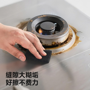 Éponge de nettoyage rectangulaire LEC pour ustensiles de cuisine japonais, adaptée aux appareils électroménagers en acier inoxydable - Product Image 3