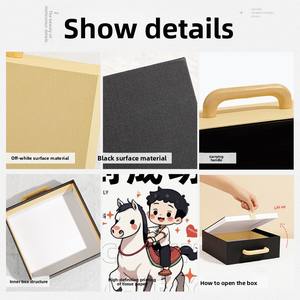 El evento tiene éxito inmediatamente, la caja de regalo está vacía, se abre la bandera, la caja portátil y el logotipo imprimible. - Product Image 2