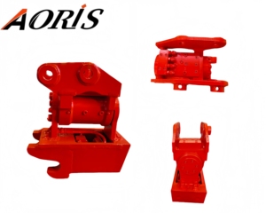 Гидравлический наклонный быстросъемный адаптер AORIS Powertilt MS03 для 5-тонного экскаватора - Product Image 3