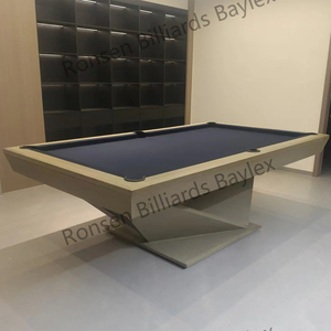 Table de billard de luxe sur mesure en ardoise 7ft 8ft 9ft, design moderne, table de billard américain avec plateau de salle à manger et <span class=keywords><strong>banc</strong></span> - Product Image 4