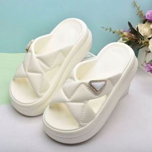 Bow Two-Way Wear Platform Slippers Women 5cm Thick Sole Cloud Soft Cushion Non-Slip Casual Fashion Summer <b>Slide</b> Sandals - Product Image 3