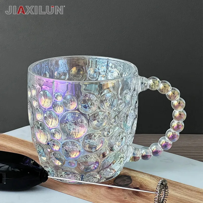 Sıcak satış kare şeffaf cam kapaklı kupa ve buzlu kahve ve çay için saman cam bardak