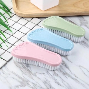 Foot Brush Soft Bristle Nylon Cleaning Brush For Shoes Clothes Laundry Nordic Colors - Product Image 1
