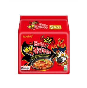 Nouilles coréennes instantanées extrêmement épicées au poulet, 2x plus piquantes, saveur ardente, repas prêt à consommer, fournisseur en gros pour l'exportation - Product Image 2