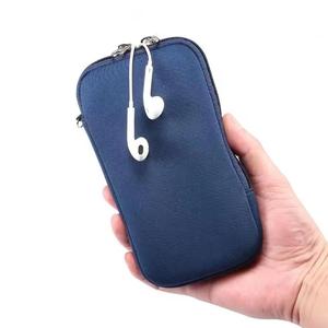 Bolsa de almacenamiento de neopreno antirrobo para teléfono inteligente con impresión personalizada, bolsa de viaje portátil para teléfono móvil, deportes, gimnasio, senderismo, bolsa para teléfono - Product Image 3