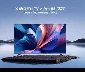 Versión Global para <span class=keywords><strong>Xiaomi</strong></span> TV a Pro <span class=keywords><strong>55</strong></span> 2026, <span class=keywords><strong>Televisor</strong></span> Inteligente QLED 4K HDR de <span class=keywords><strong>55</strong></span> <span class=keywords><strong>Pulgadas</strong></span>, Control por Voz, 2+8 GB, Dolby Vision, Android TV - Product Image 1
