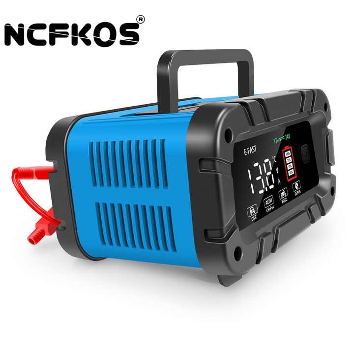 E-Fast Tk-400 12V6a Intelligent Lead Acid Battery Charger For Car