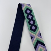 Style Vintage Ceinture Guitare Ceinture 5cm 38mm Polyester monocouche Jacquard Ruban Spot En Gros