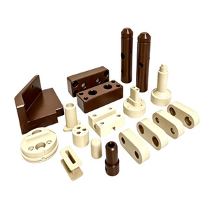 Piezas de Plástico Personalizadas CNC de Yuntu Hardware, Mecanizado de Precisión de PEEK, Nylon PA6, POM y Goma, Fresado y Acabado - Product Image 1