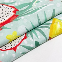 Tela de Poliéster Doble Cepillado DBP, Tejido de Punto de Poliéster Personalizado con Impresión, Sin Pedido Mínimo, para Ropa Infantil, de China Textile