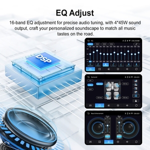 Autoradio Linux 9 pouces Rhythm avec prise en charge de la caméra AHD, radio FM, réglage de l'égaliseur, CarPlay sans fil, Android Auto pour <span class=keywords><strong>Toyota</strong></span> <span class=keywords><strong>Corolla</strong></span> 2004-2008 - Product Image 6