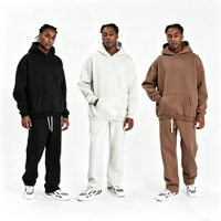 Fabricant de survêtements décontractés d'hiver sur mesure, veste zippée brodée, ensemble jogging, pantalon de survêtement en coton, coupe-vent, survêtements pour hommes